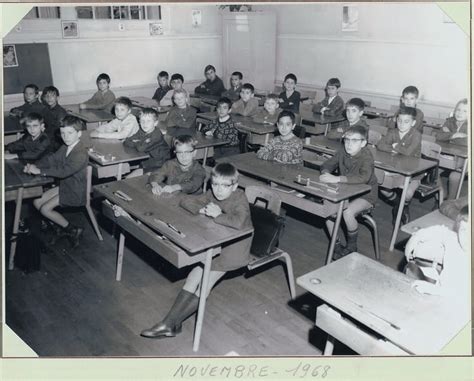 Photo De Classe Cm2 De 1968 Ecole Berthelot Copains Davant