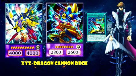 Ygopro Xyz Dragon Cannon Deck Seto Kaiba Xyz Combine Battle Of Chaos