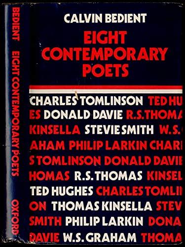 Eight Contemporary Poets Charles Tomlinson Donald Davie R S Thomas