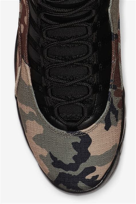 Air Jordan 10 'Woodland Camo' Release Date. Nike SNKRS