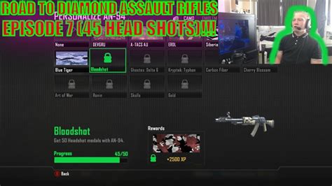 ROAD TO DIAMOND ASSAULT RIFLES EPISODE 7 45 HEAD SHOTS YouTube