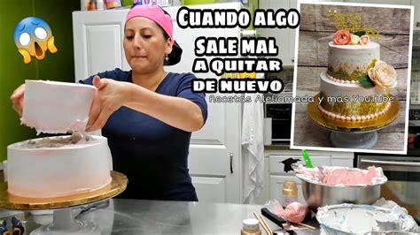 Decoracion De Pasteles En Vivo Y Que Desbarat Uno Mira Como Termino