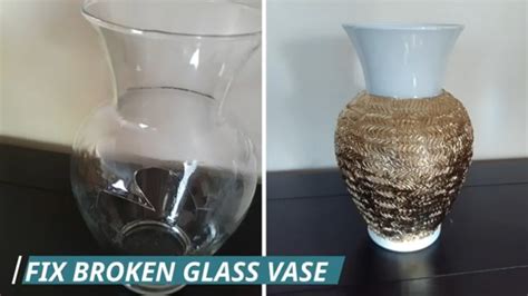 Fix Broken Glass Vase Never Throw It Youtube