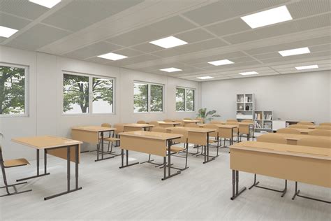 SALLE DE CLASSE MODULAIRE et PRÉFABRIQUÉE SUR MESURE