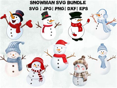 Swirly Snowman Svg Snowman Svg Snowman Flourish Svg Snowman Shirt Svg Pretty Snowman Svg