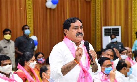 KTR Visit On April 14 BJP Has No Right To Fault TRS Errabelli Dayakar Rao