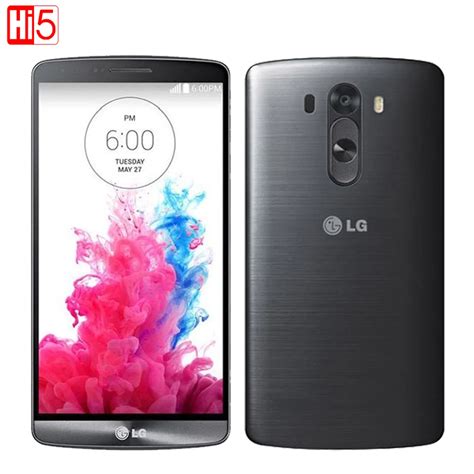 Unlocked LG G3 Mobile Phone 3G RAM 32G Rom Android 4 4 TV Receive 13MP