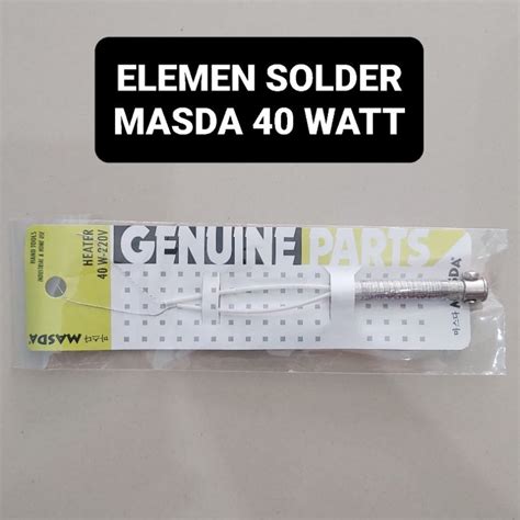 Jual Elemen Solder MASDA 40 Watt Original Shopee Indonesia