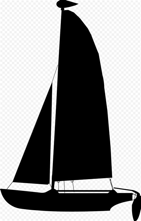 Barco Vela Yawl Lugger Scow Vela Goleta Carabela Png Klipartz