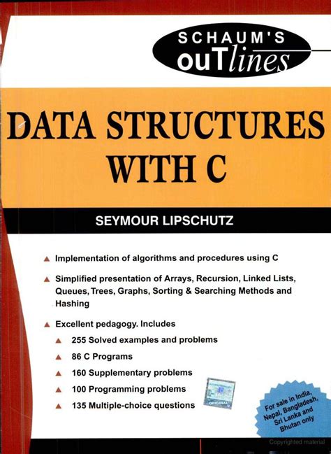 Data Structures With C Seymour Lipschutz Free Download