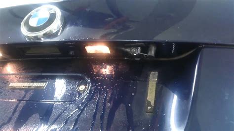 Установка омывателя камеры заднего вида - YouTube