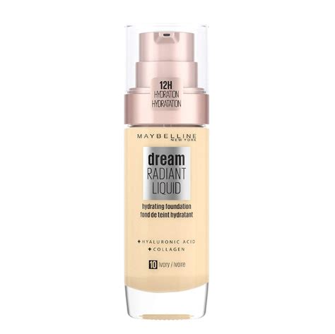 Maybelline Foundation Dream Radiant Liquid Hydrating Foundation With Hyaluronic Acid And