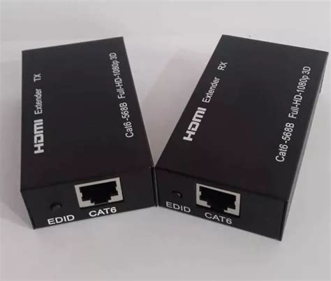 Extensor Hdmi Metros Utp Rj Full Hd P Cat E En Venta En Lima