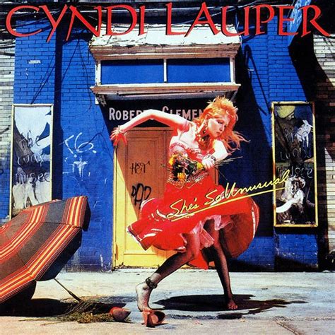 Cyndi Lauper She's So Unusual Album Cover Anniversary