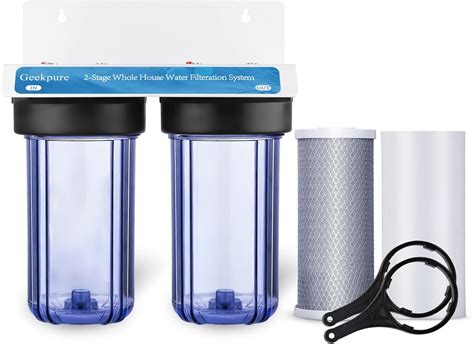 Geekpure Stage Whole House Water Filter System With Inch Clear