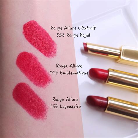 Chanel Rouge Allure L Extrait Refillable Lipsticks Lenallure Chanel