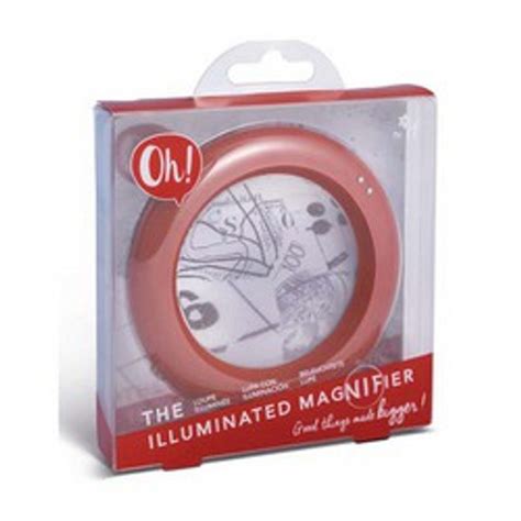 reading red magnifying glass