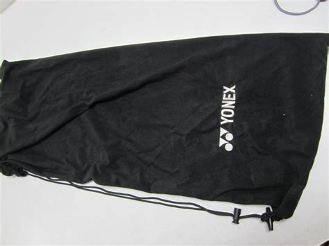 New Yonex Single Tennis Racquet Coverpouch With Drawstring Bag