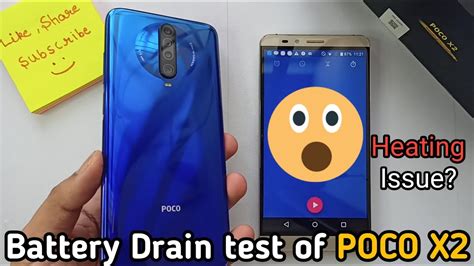 Battery Drain Test Of Poco X Heating Issue Must Watch Youtube