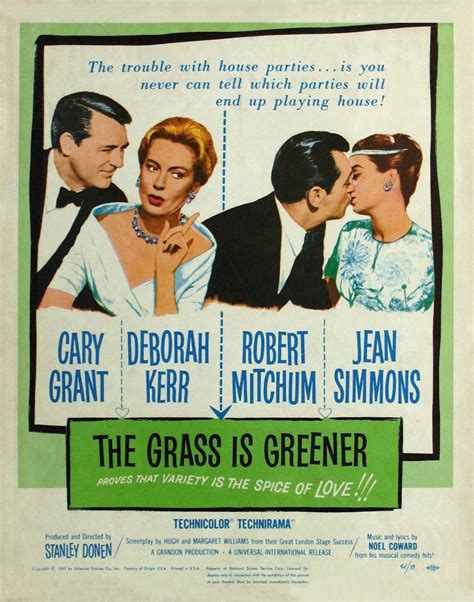 The Grass Is Greener 1960 The Motion Pictures