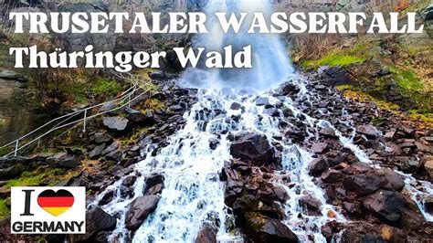 Trusetaler Wasserfall Der H Chste Wasserfall Des Th Ringer Waldes