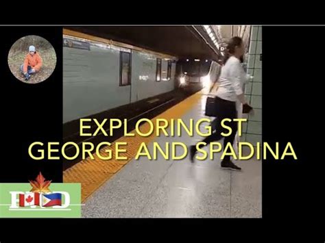 Ttc Exploring Spadina And St George Subway Station Line Youtube