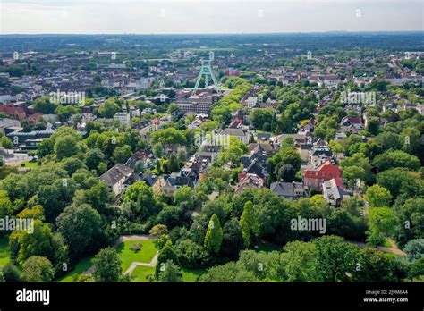 Bochum, North Rhine-Westphalia, Germany - city view Bochum with the ...