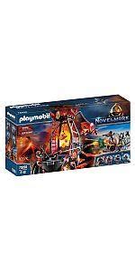 Playmobil 70393 Novelmore Knights Burnham Raiders Fire Ram For