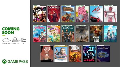 Novos Jogos A Entrar No Xbox Game Pass Salão De Jogos