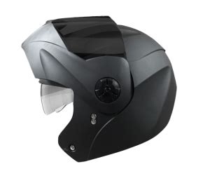 Casco Para Moto Abatible ICH 3110 Negro Mate Direli Motos