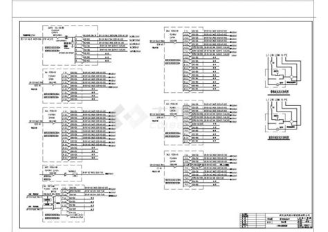 别墅电气系统设计方案全套cad图纸居住建筑土木在线