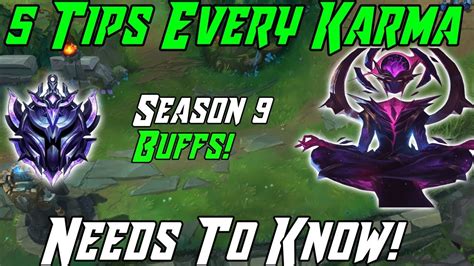 5 Tips Every Karma Needs To Know League Of Legends Karma Guide Top Mid