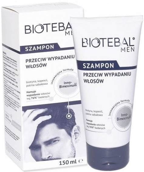 Biotebal Shampoo Against Hair Loss Men 200ml Cosmetics Shampoos