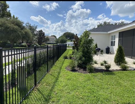 Aluminum Fencing For Residential Properties In Lakeland Fl