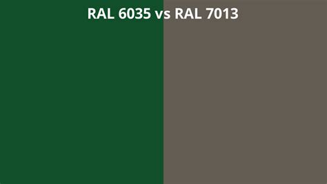 Ral 6035 Vs 7013 Ral Colour Chart Uk