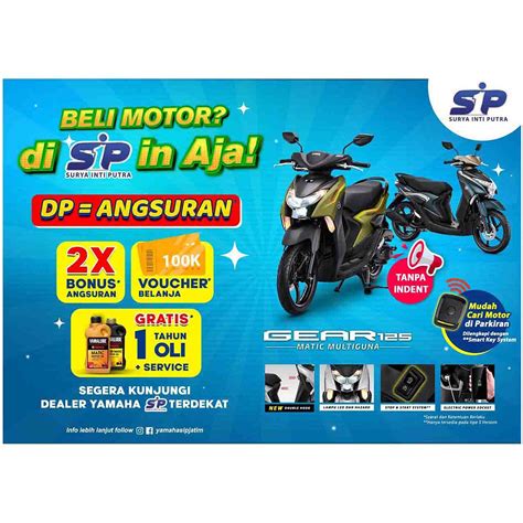 OTOPLUS ONLINE I Beli Yamaha Gear 125 Di Dealer SIP Dapat Banyak