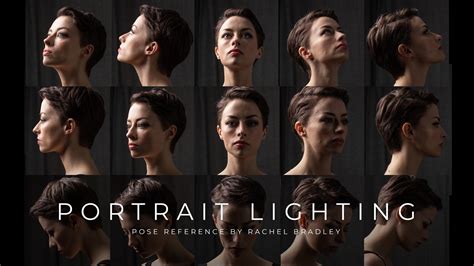 Rachel Bradley - Portrait Lighting Compendium - Pose Reference for Artists