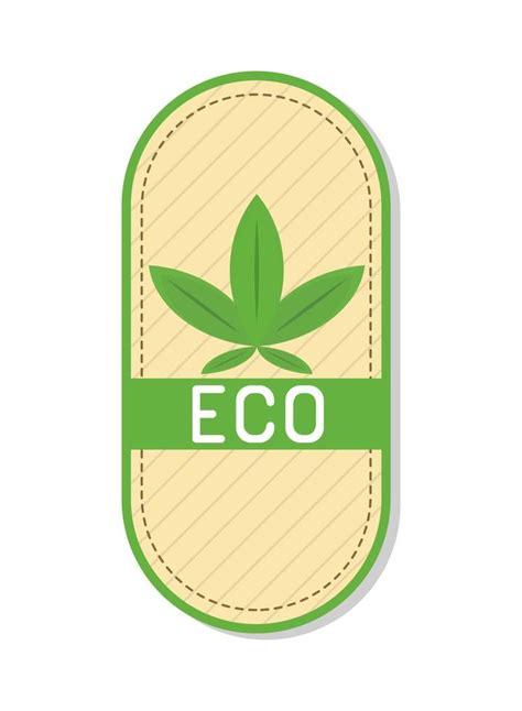 Eco Friendly Label 10966141 Vector Art At Vecteezy