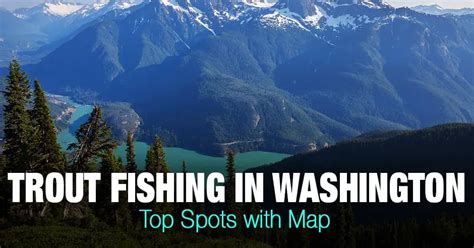 Trout Fishing in Washington (WA) - Top Spots with Map