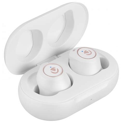 Volkano Taurus Series True Wireless Earphones with Charging Case (White) | Sherwood Books