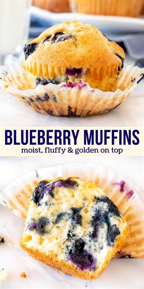 The Best Blueberry Muffins Artofit