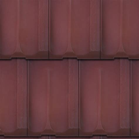 Terracotta roof tile texture seamless 03480