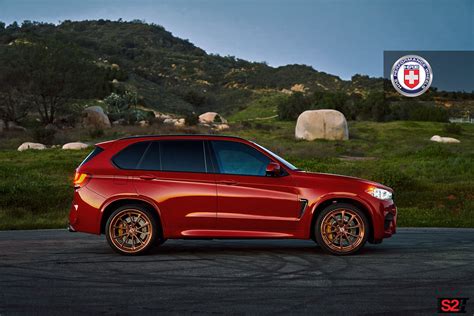 Classy Melbourne Red Bmw X5 M With Hre Wheels Bmw Bmw X5 M Bmw X5