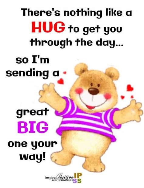 Pin On Good Morning Greetings Hug Quotes Cute Good Morning Quotes