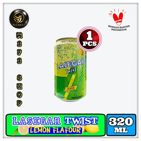 Jual LASEGAR Twist Minuman Penyegar Lemon Original Kaleng 320 Ml