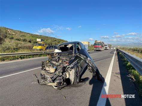 Incidente Stradale Sulla Statale 115 Un Ferito