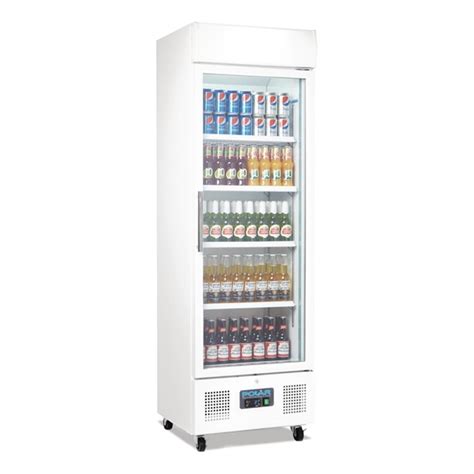 Polar G Series Upright Display Fridge White Ltr Dm A Buy