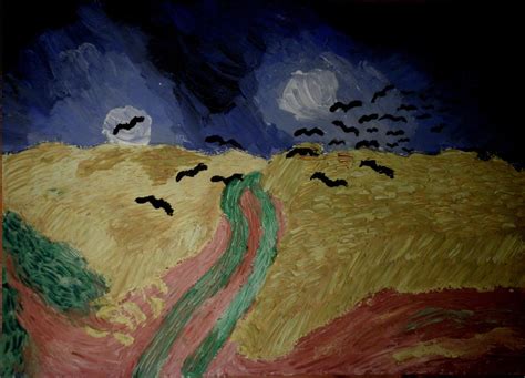 Wheatfield with Crows by kupieckorzenny on DeviantArt