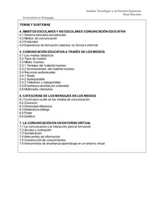 Comunicaci N Educativa Pdf