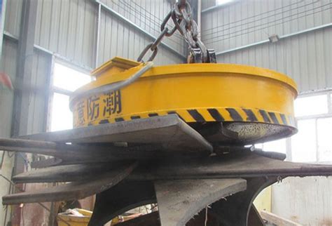 Scrap Yard Metal Lifting Magnet For Crane Or Excavator Sinokocrane